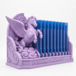 Euroanime Lavender Pegasus Collector Case Dock – physical 3D-printed storage accessory