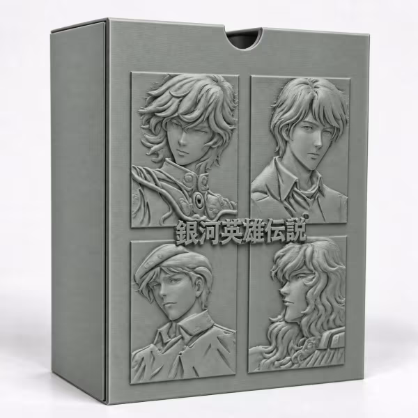 Euroanime Stellar Heroes Collector Case Set – physical 3D-printed storage accessory – view 2